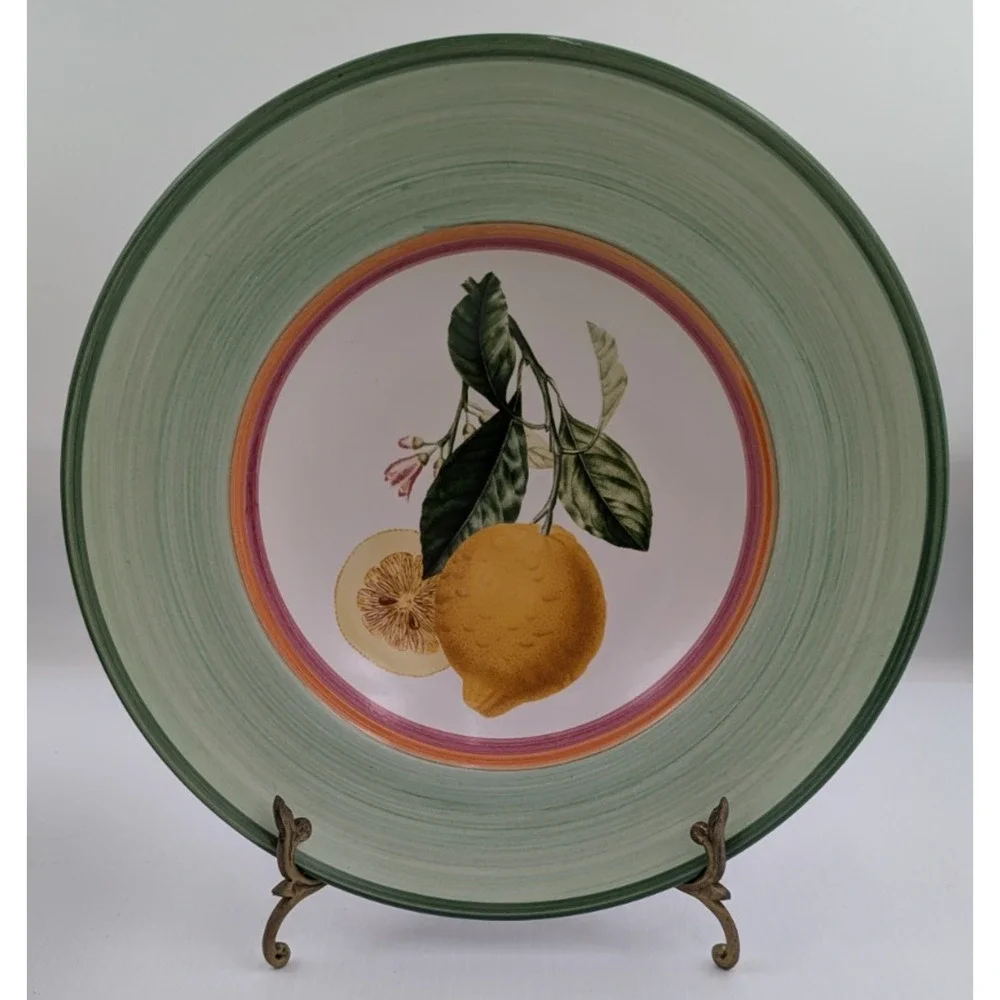 Villeroy & Boch French Country Rimmed Large Pasta Soup Bowl set of 4 11.75